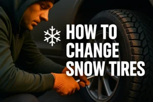 How to Change Snow Tires