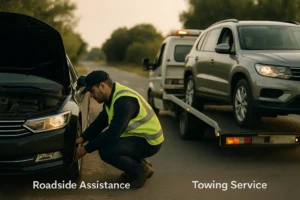 Roadside Assistance vs Towing Service