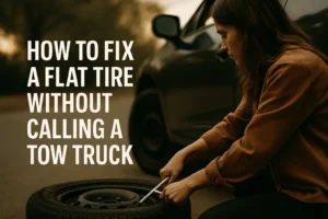 Fix a Flat Tire Without Calling a Tow Truck